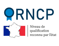 Futur titulaire d'une certification RNCP. Niveau de qualification reconnu par l'état.